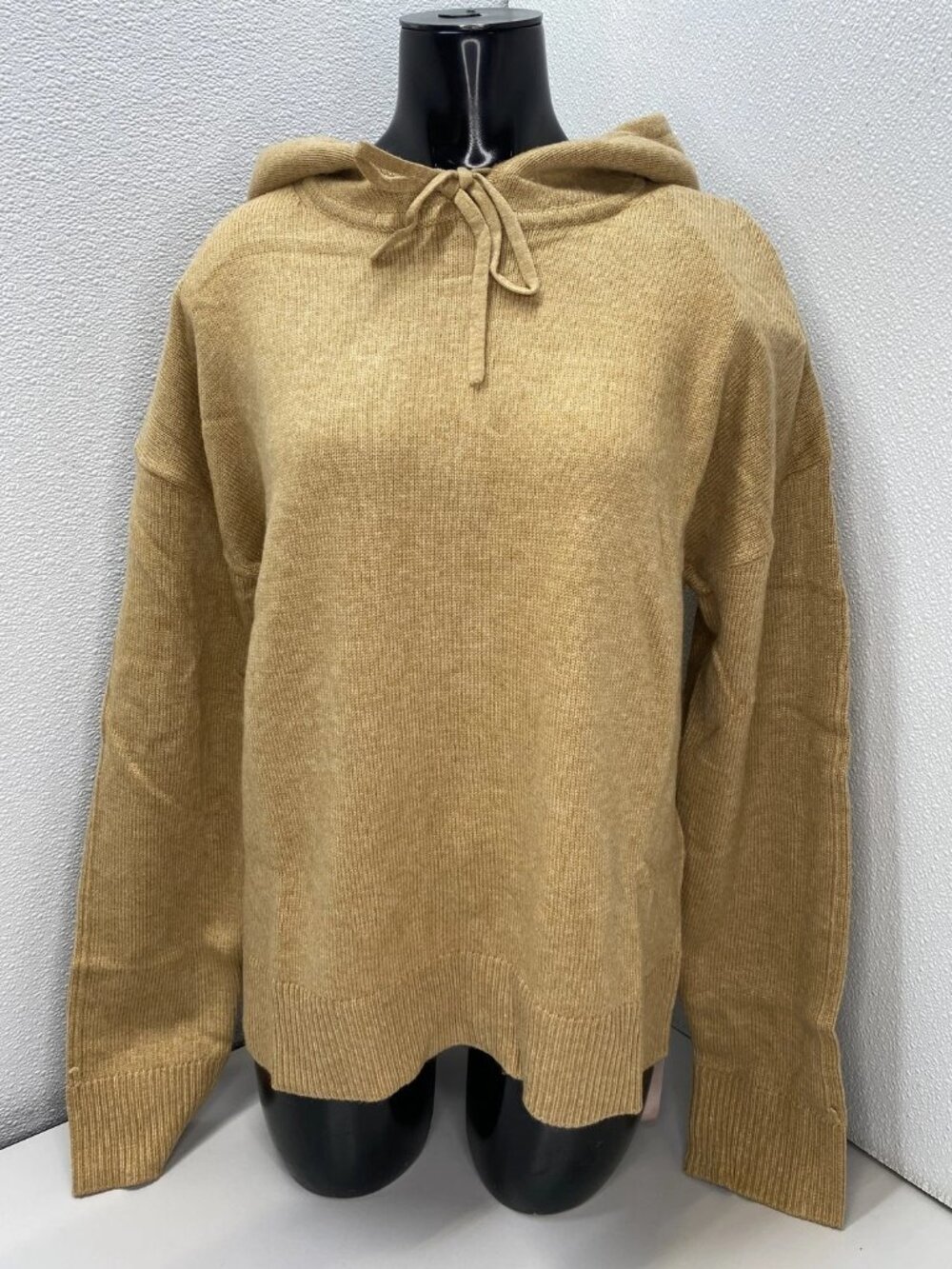 House Of CB Womens Size L Hoodie Sweater Camel Brown Jionni Cashmere Blend